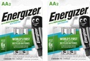 Energizer Extreme AA 1,2V 2300mAh batéria 4ks