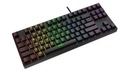 Drôtová klávesnica KRUX ATAX RGB TKL Outemu Blue, čierna