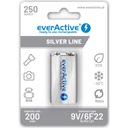 BATÉRIA-EK 9V everActive Ni-MH 6F22 Silver-Line