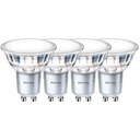 4 x GU10 LED žiarovka 5W=50W 550lm PHILIPS 3000K