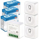 3x BEZDRÔTOVÝ WiFi SPÍNAČ do zásuvky TUYA SMART RELAY 16A