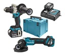 Makita DDF486 DGA513 sada elektrického náradia 18V 5A vŕtačka brúska NOVINKA