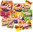 Sada želé fazuľky Darčekové balenie sladkostí Haribo Nimm2 Trolli mini želé fazuľky