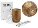 YERBA Mate SET Hrnček, slamka, štetec, 335 ml