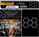 LED dielenské svietidlo HEXAGON panel 297 x 206cm 6000K