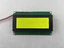 LCD DISPLEJ 2004 4x20 I2C CONVERTER čierne znaky žltozelené pozadie