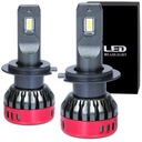 LED žiarovky MINI H7 F6 CSP VÝKONNÝ 100W 20000LM