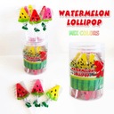 VODNÝ MELÓN VODNÝ MELÓN ZMES FAREBNÝCH LOLLY 15 g 30 ks