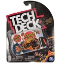 TECH DECK SKATEBOARD FINGERBOARD SANTA CRUZ PANTERA + NÁLEPKY