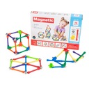 MAGNETICKÉ STAVEBNÉ VZDELÁVACIE BLOKY 70 PRVKOV. PUZZLE SADA BLOKOV