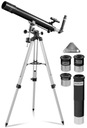 Refraktorový ďalekohľad Ø80mm UNIPRODO UNI_TELESCOPE_04