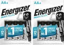 Energizer Max Plus AA LR6 alkalická batéria 8 ks