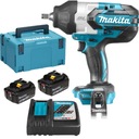 MAKITA DTW1002RTJ NÁRAZOVÝ KĽÚČ 1000Nm 2x5,0AH ŁAD