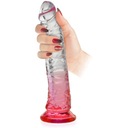 GÉLOVÝ DILDO FLEXIBILNÝ PENIS S PRÍSAVKOU 20 cm