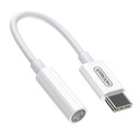 Joyroom adaptér 3,5 mm mini jack - USB C biely