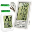 IZBOVÁ METEOSTANICA TEPLOMER HYGROMETER + SADA MINI METEOSTANICE