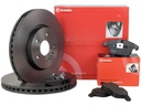 BREMBO DISK + PODLOŽKY PREDNÉ AUDI A4 B5 B6 B7 280MM