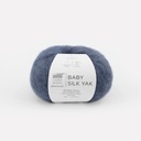 Gabo Wool Baby Silk Yak priadza 9917 sivomodrá