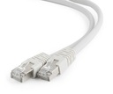 Patchcord S/FTP 6a Gembird samec/samec 10m šedý