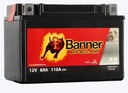 BANNER BATÉRIA Bike Bull AGM 8AH120A 12V P+