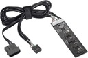 ADAPTÉR USB 2.0 4 x 9 pin k základnej doske MOLEX