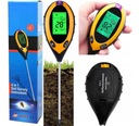 METER KYSELINY PÔDY TESTER PH METER VLHKOSTI 4v1