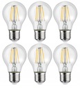 6x LED žiarovka E27 FILAMENT 8W EDISON DECORATIVE