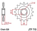 JT PREDNÉ KOLO 2102 13 PLYN PLYN EC 125/200/250/300/400/450/515 '00-18