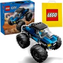 LEGO CITY 60402 Modrý Monster Truck s veľkými kolesami + darčeková taška