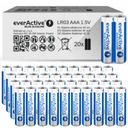 ALKALICKÉ BATÉRIE everActive LR03 R3 AAA x 40 ks