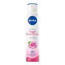 NIVEA DEODORANT DÁMSKY SPREJ 250 ml FRESH ROSE TOUCH 98527