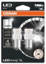 OSRAM P21W 6000K LEDRIVING BIELA