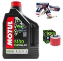 Zapaľovacie sviečky SUZUKI BURGMAN AN_400 OIL MOTUL FILTER 07-