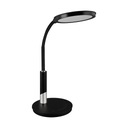 SAMUEL LED BLACK Struhm 04174 čierna stolná lampa