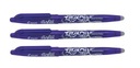 PILOT FRIXION 0,7 stierateľné pero PURPLE x3