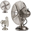 KOVOVÝ STOLNÝ VENTILÁTOR VENTILÁTOR G50034 30cm KÝVANIE