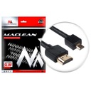 Kábel HDMI-microHDMI SLIM 2m MCTV-722