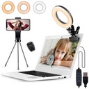 RING LED lampa pre tablet laptop STREAM live statív