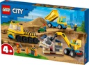 LEGO CITY 60391 Nákladné autá a žeriav s demolačnou guľou