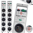 Predlžovací kábel Power Strip 5Gn CE certifikát Sada 2 ks