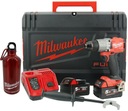 MILWAUKEE Aku vŕtací skrutkovač 18V IMPACT M18FPD2 2x5Ah Nabíjací.