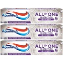 Aquafresh All In One Crystal White 3x100ml