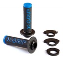 X-GRIP BRAAAAP RUKY LOCK-ON-GRIP MODRÉ MODRÉ RADIČE S ADAPTÉRMI ROLGAZ