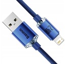 BASEUS STRONG USB LIGHTNING KÁBEL PRE IPHONE IPAD PLETENSKÝ KÁBEL 2,4A 2M