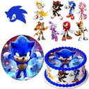 SET TORTY SONIC X CAKE + POSTAVIČKY 8 ks