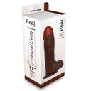 Dildo-REALISTICKÉ DILDO REAL RAPTURE BROWN 11