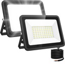 2x Halogénový LED reflektor reflektor 50W IP65