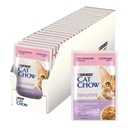 Cat Chow Sensitive Sachets lososová cuketa 26x 85g