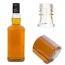 Uzáver fľaše 0,5 l 500 ml 10 kusov Whisky Daniels Brandy Tinktúra Vodka