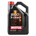 MOTUL 8100 X-CLEAN+ 5W30 5L SYNTETICKÝ MOTOROVÝ OLEJ